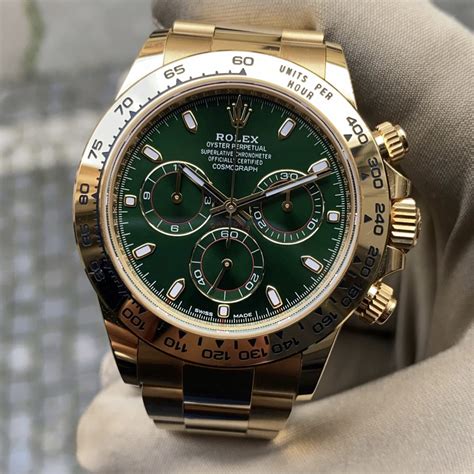 rolex daytona green dial discontinued.